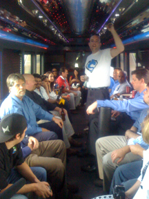 Top Affiliate Challenge Party Bus